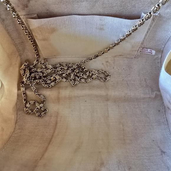 Lyrella Vintage Pearl White Women's Shoulder Bag / Clutch Rare Acrylic - Picture 10 of 16